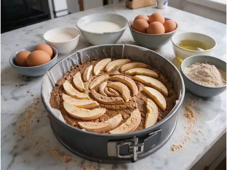 Come preparare la torta di mele e castagne passo dopo passo