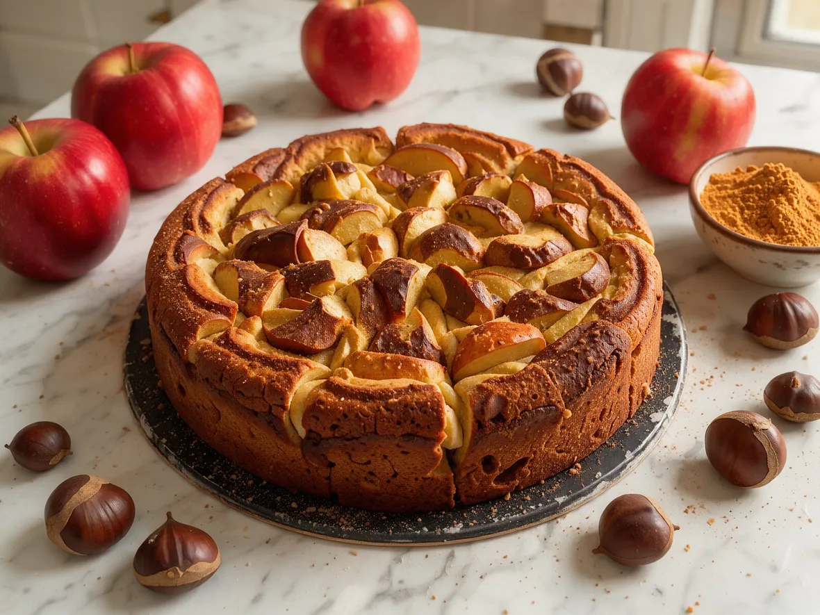 Perché mele e farina di castagne stanno bene insieme in autunno