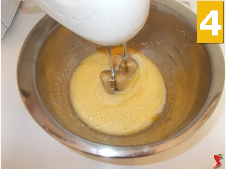 Sbattete gli ingredienti