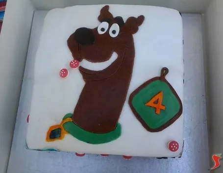 torta con scooby-doo