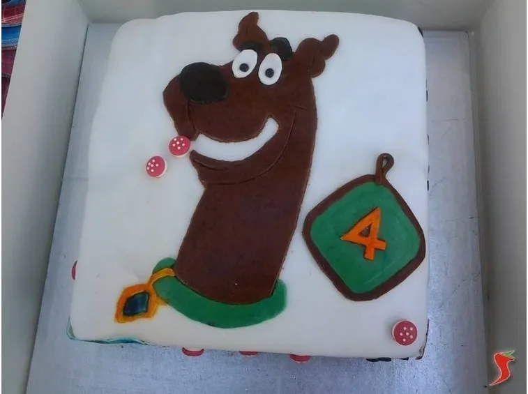 torta con scooby-doo