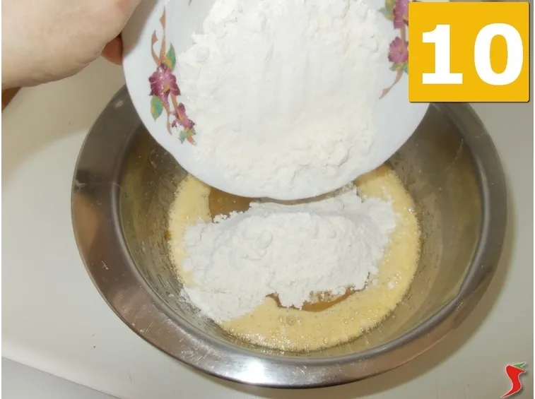 Continuate la ricetta