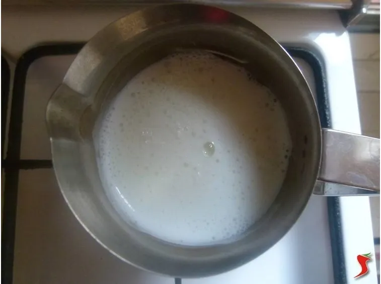 latte sul fuoco