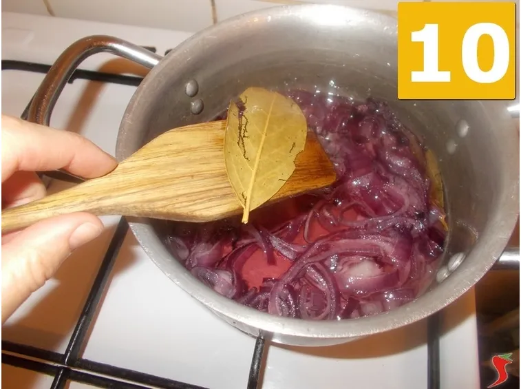 Continuate la ricetta