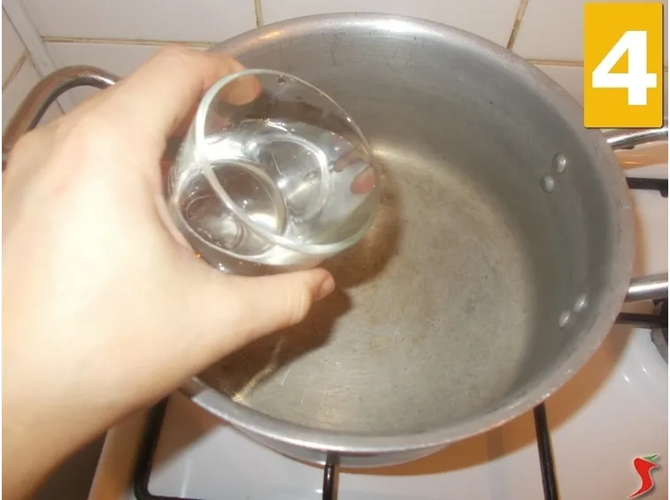 Continuate la ricetta