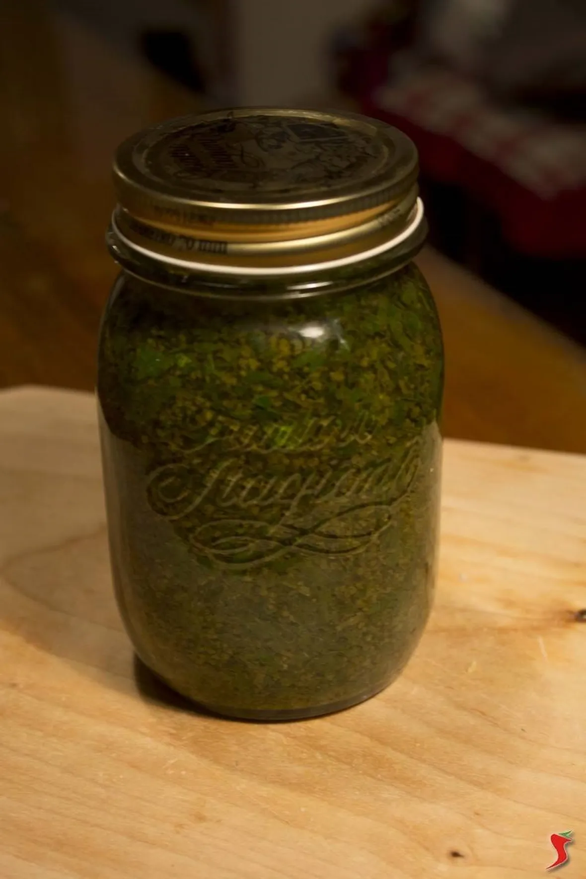 barattolo di pesto
