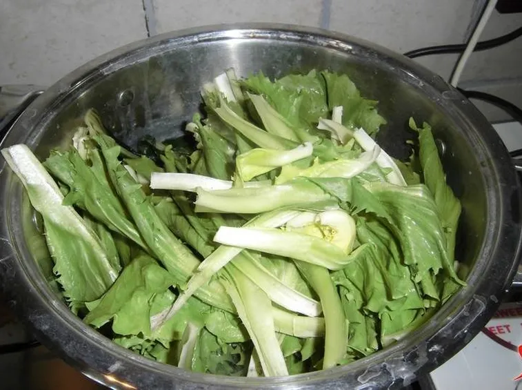 Cuocere la scarola
