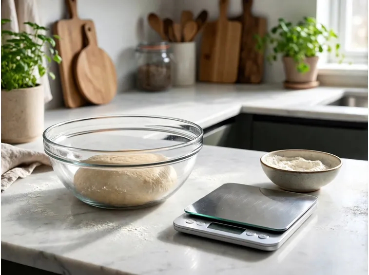 L'impasto per la pizza in teglia: farina, lievito e tempi di lievitazione
