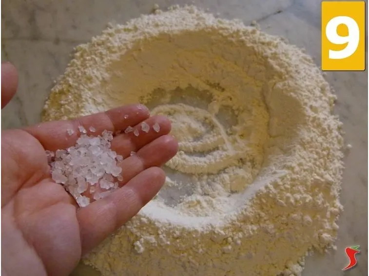 Aggiungere gli ingredienti
