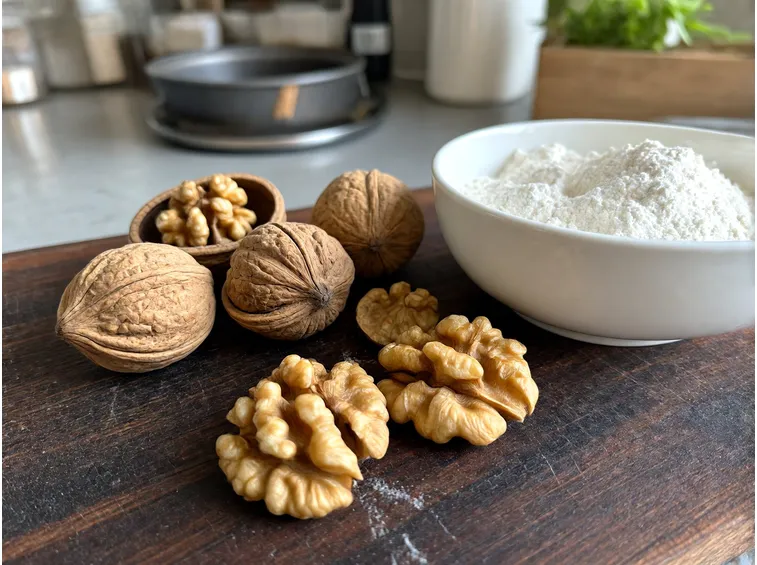 Ingredienti e noci nuove: cosa serve per una pagnotta rustica