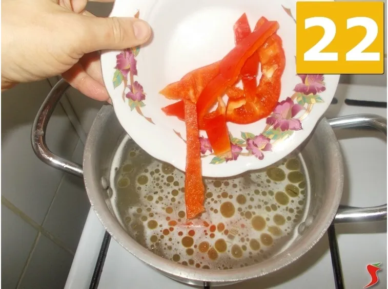 Proseguite la ricetta