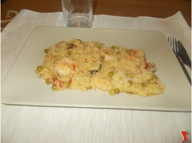 Cous cous gamberetti