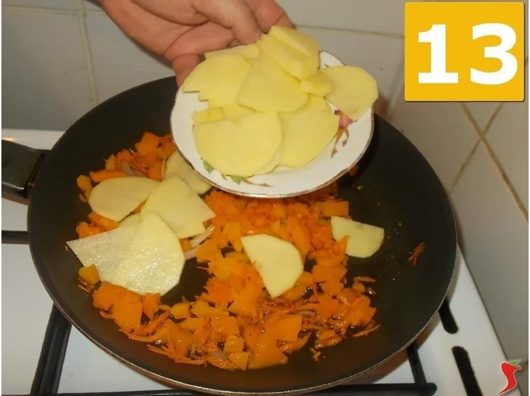 Le patate e le olive