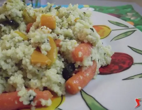 cous cous con verdure