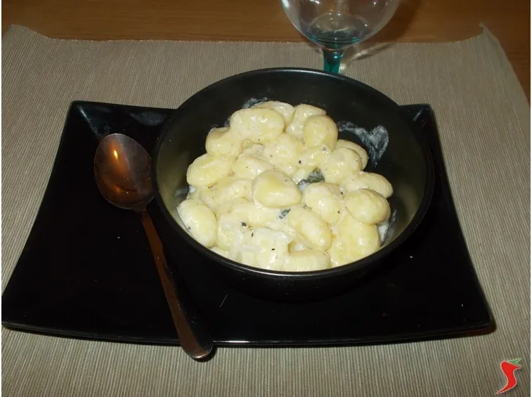 Gli gnocchi burro e salvia