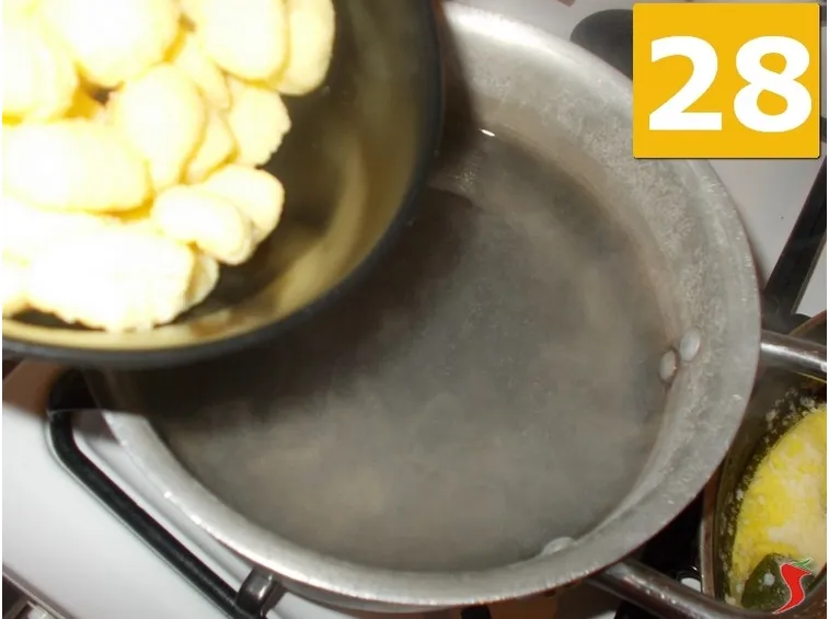 Cuocere gli gnocchi