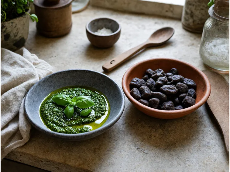 Il pesto alla genovese e gli altri condimenti della tradizione