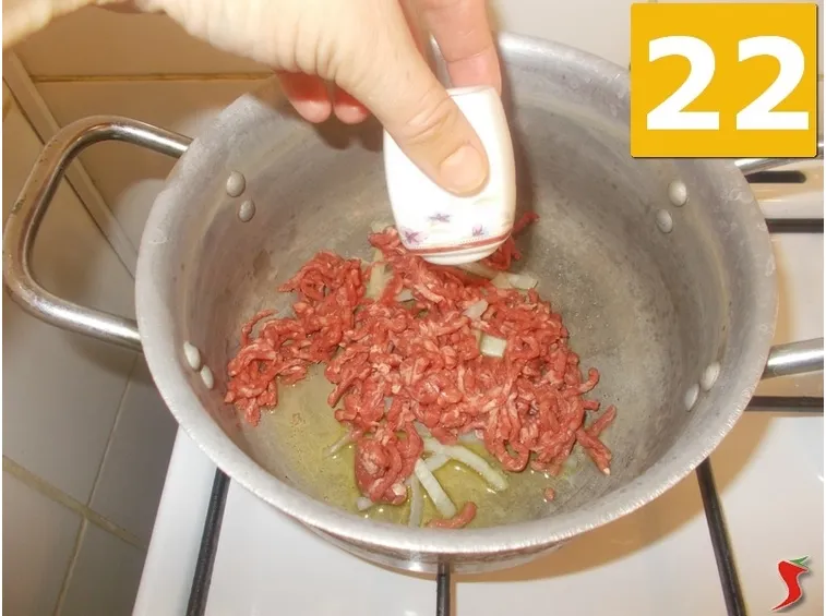 La cottura della carne