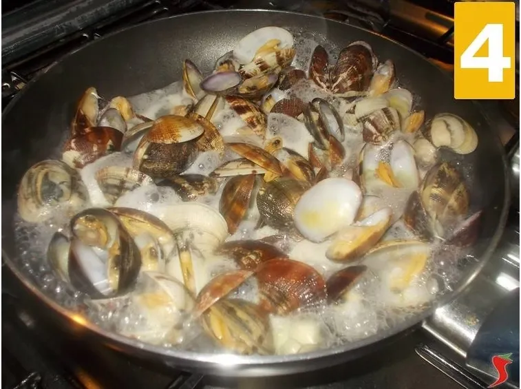 L'apertura delle vongole