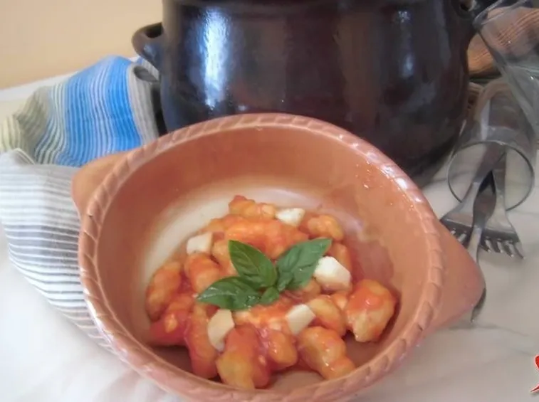 Gnocchi di zucca con patate 