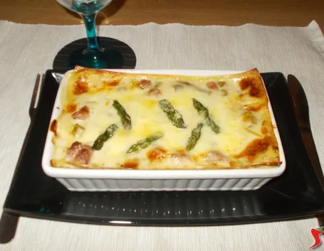 lasagna con gli asparagi