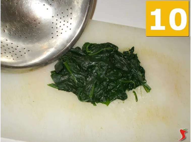 Tagliate gli spinaci