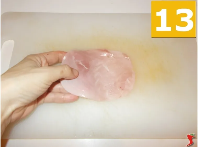 Lavorate il prosciutto cotto