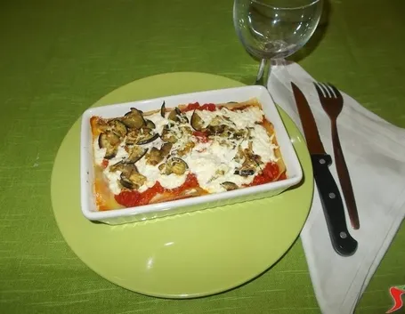 Le lasagne con le melanzane