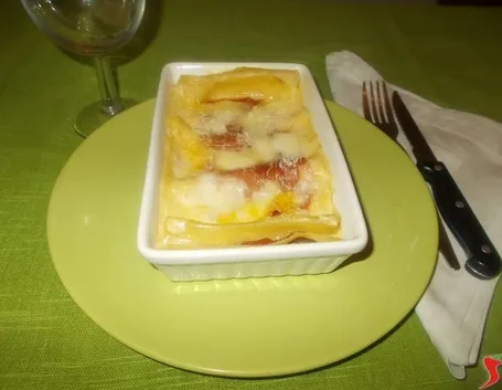 lasagne prosciutto