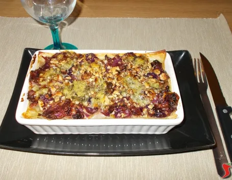 Le lasagne al radicchio