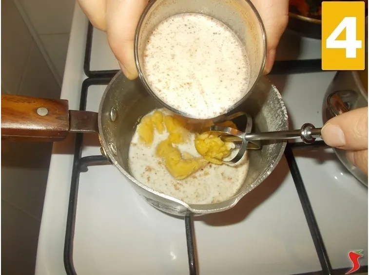 Terminare la besciamella