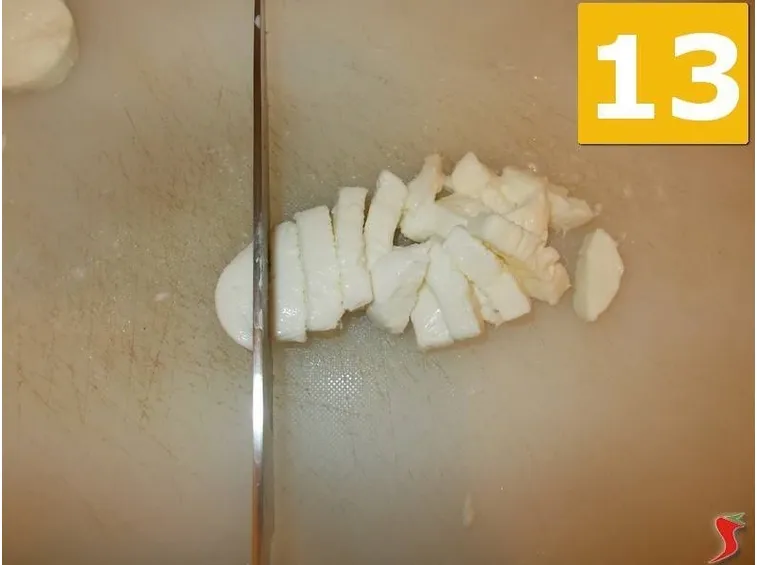 La  mozzarella e la pasta