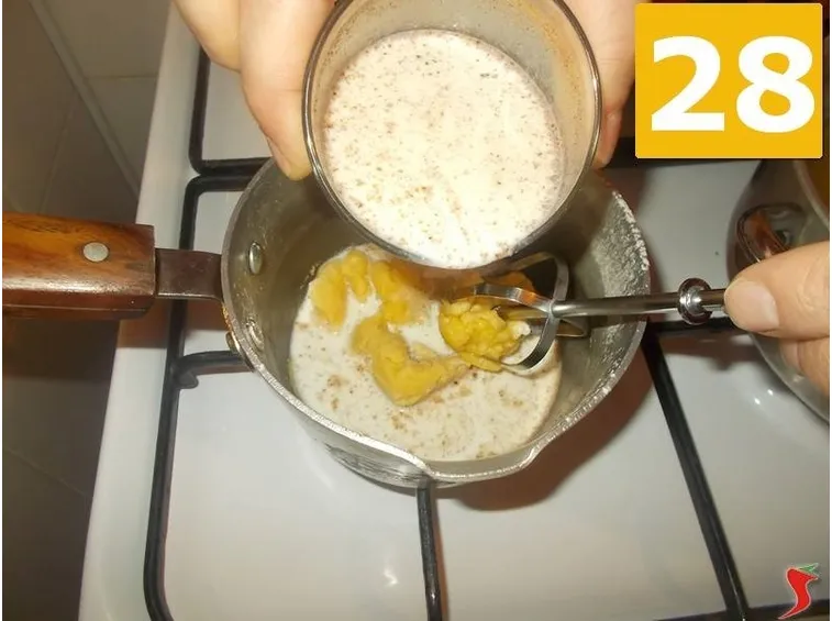 Terminare la besciamella