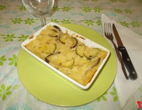 Le lasagne melanzane e zucchine