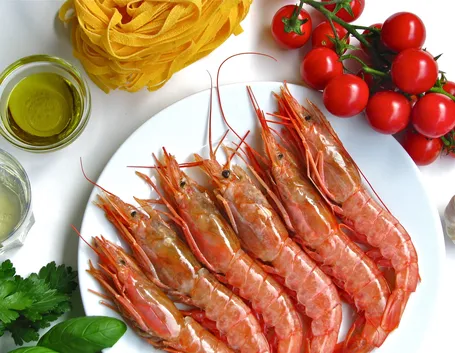 linguine ai gamberoni