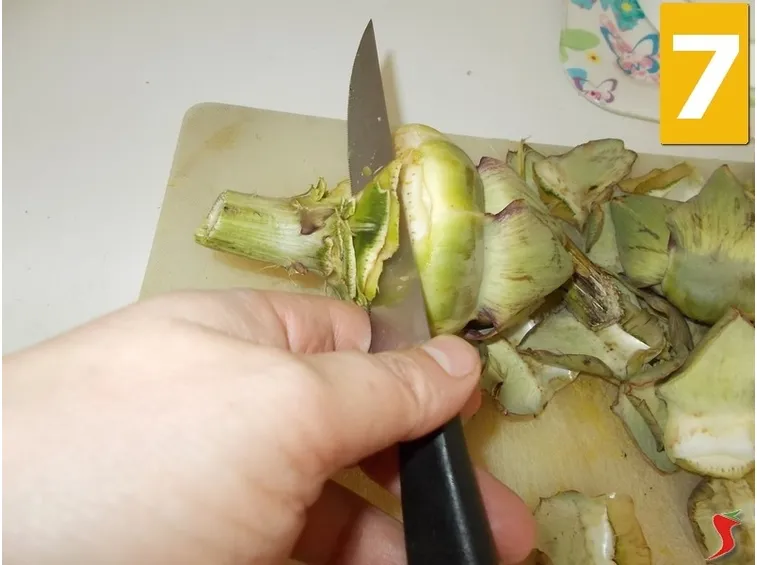 minestra carciofi
