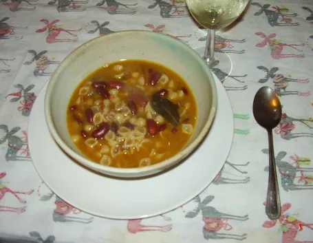 minestra di fagioli