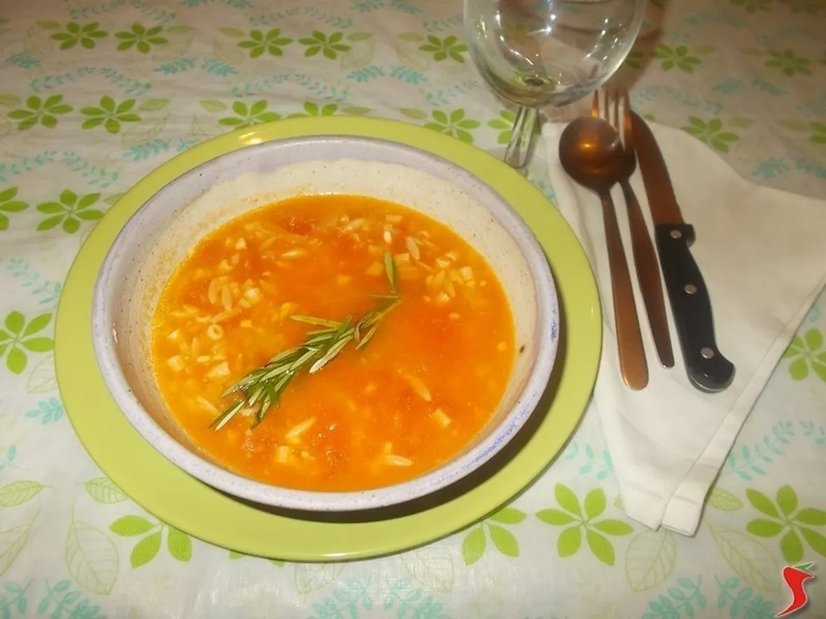 La minestra al pomodoro