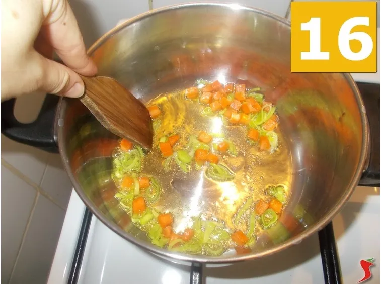 Proseguite gli ingredienti