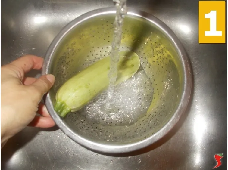 Lavorate la zucchina
