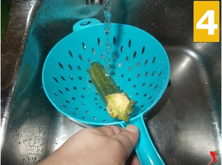 Lavorate la zucchina