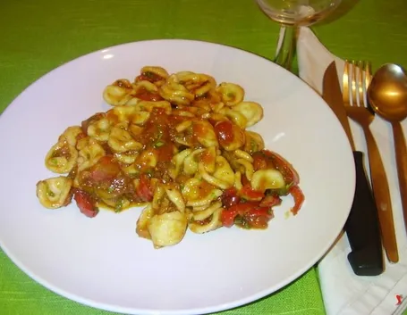 pasta con i peperoni