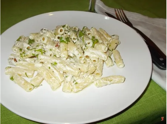 La pasta con il Philadelphia