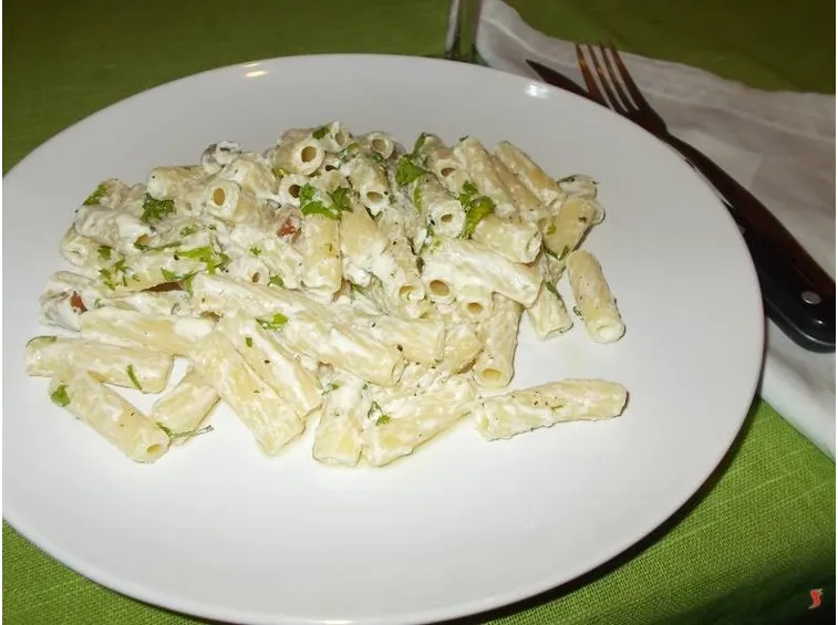 La pasta con il Philadelphia