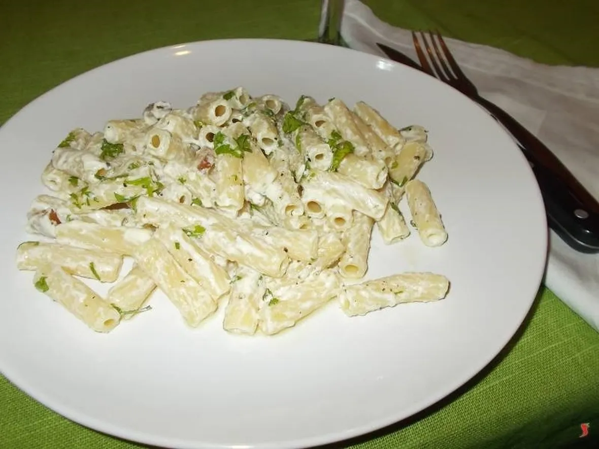 La pasta con il Philadelphia