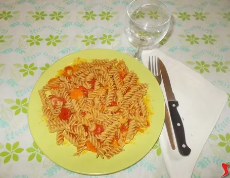 Una ricetta con la pasta integrale