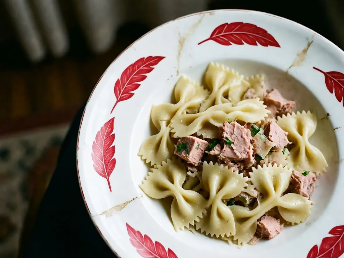 Penne tonno e limone