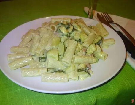 pasta speck e zucchine