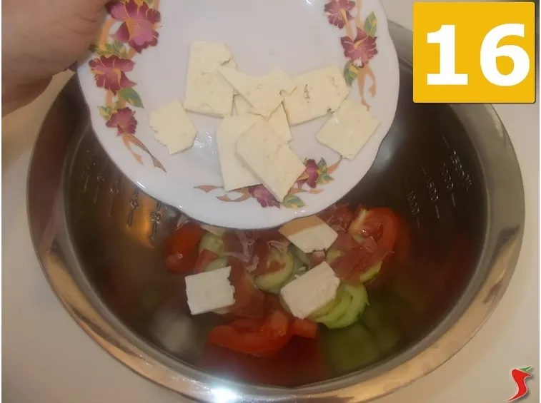 Continuate con gli ingredienti