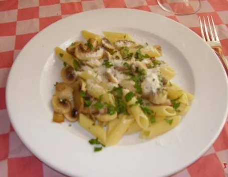 penne ai funghi